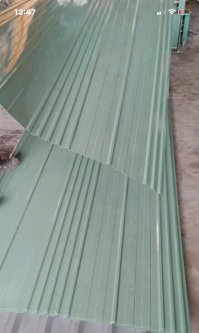 Tôn màu các loại cán sóng laphong kiểu mới